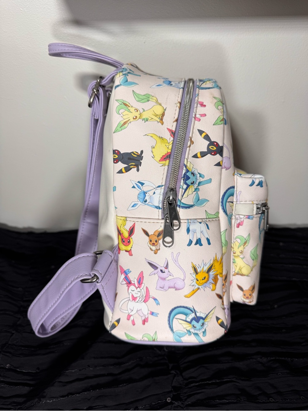 LOUNGEFLY POKEMON eevee evolutions EEVEELUTIONS water color MINI BACKPACK - Picture 6 of 16